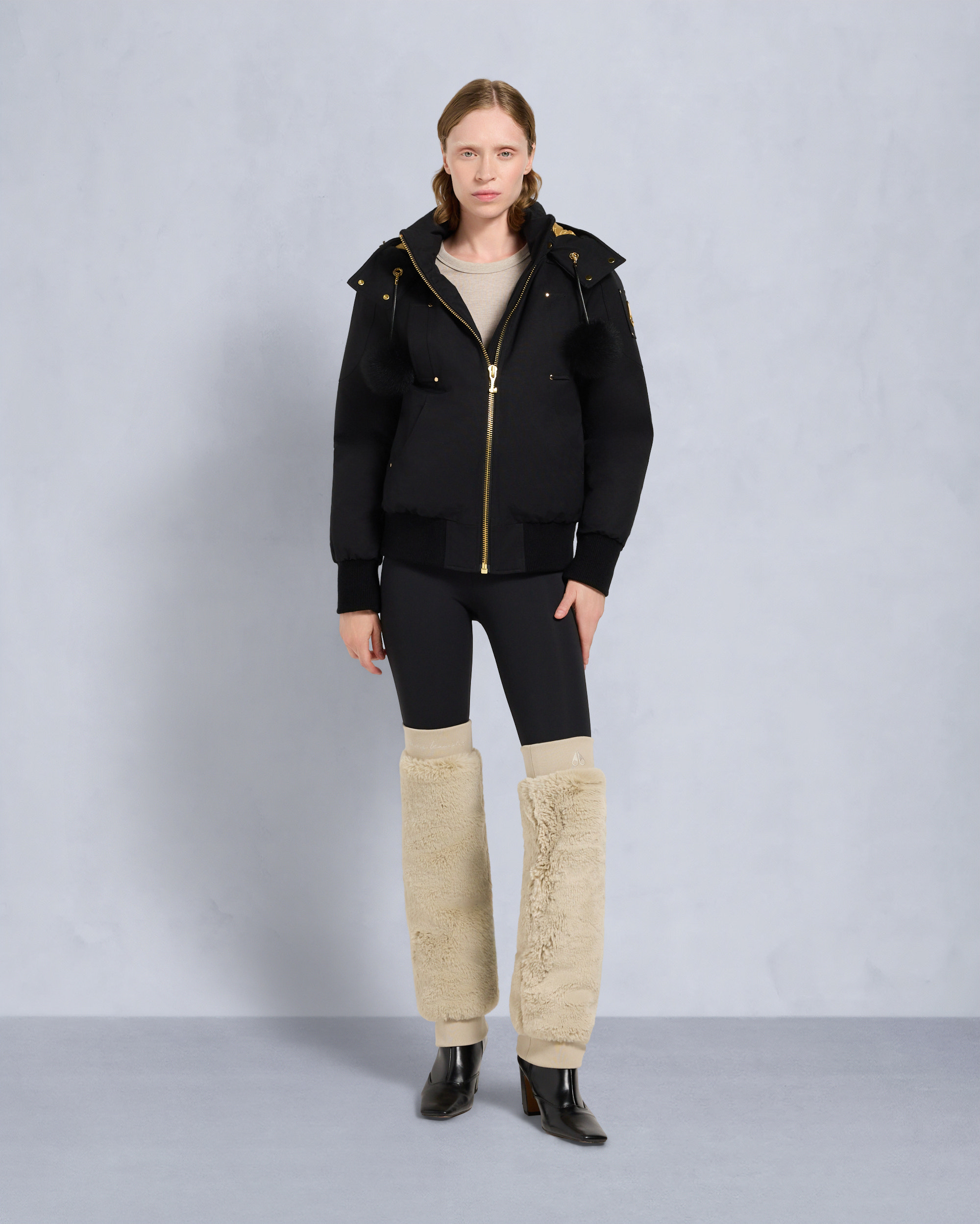 CASSIA BUNNY LEG WARMER-ALABASTER