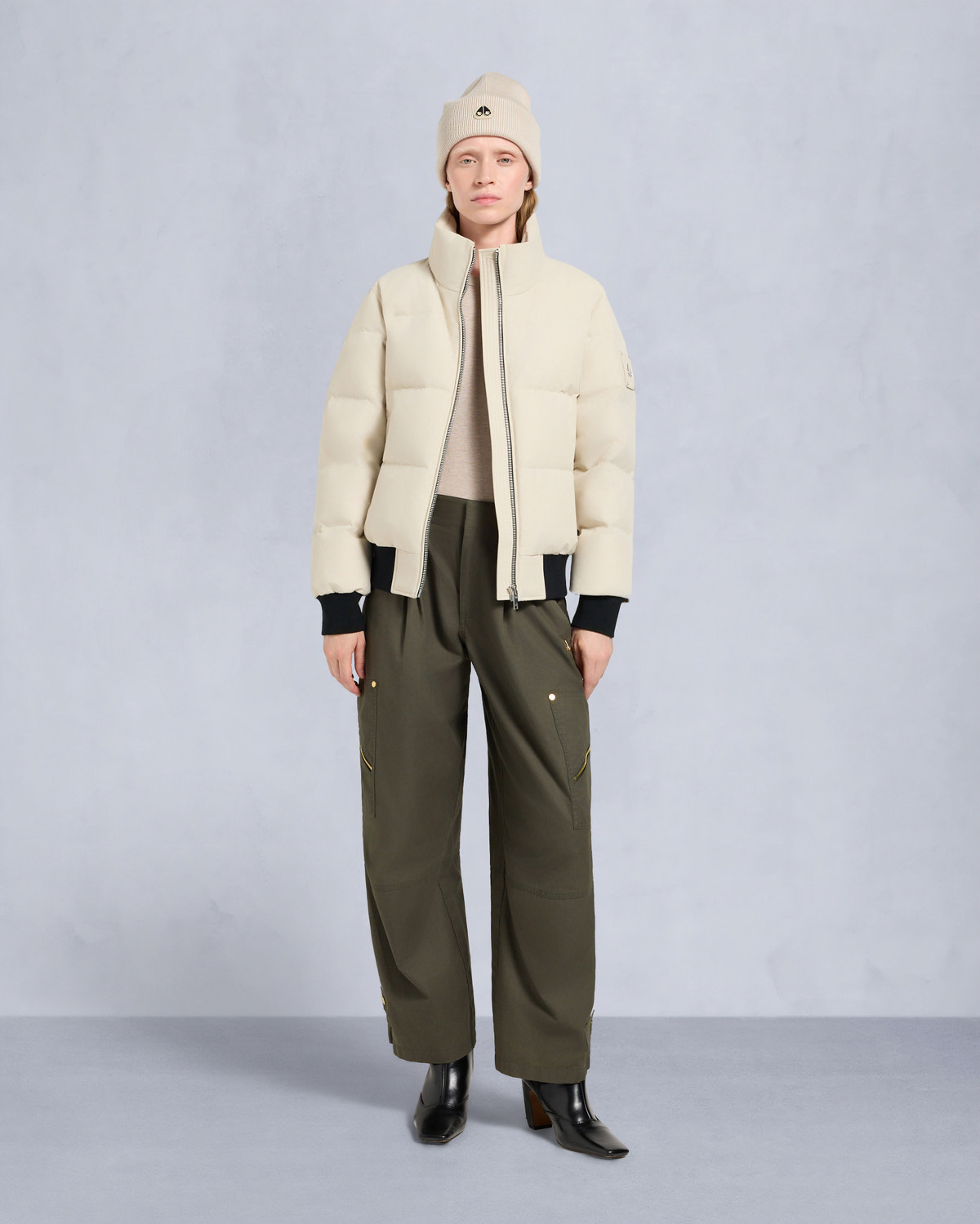 CLOUD BOMBERJACKE MIT SHEARLING