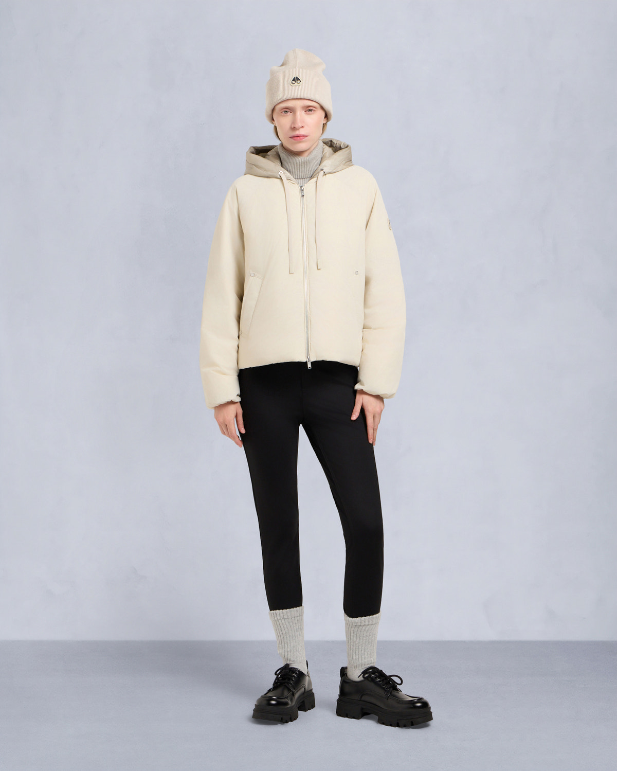 TEGAN BOMBER JACKET-ALABASTER