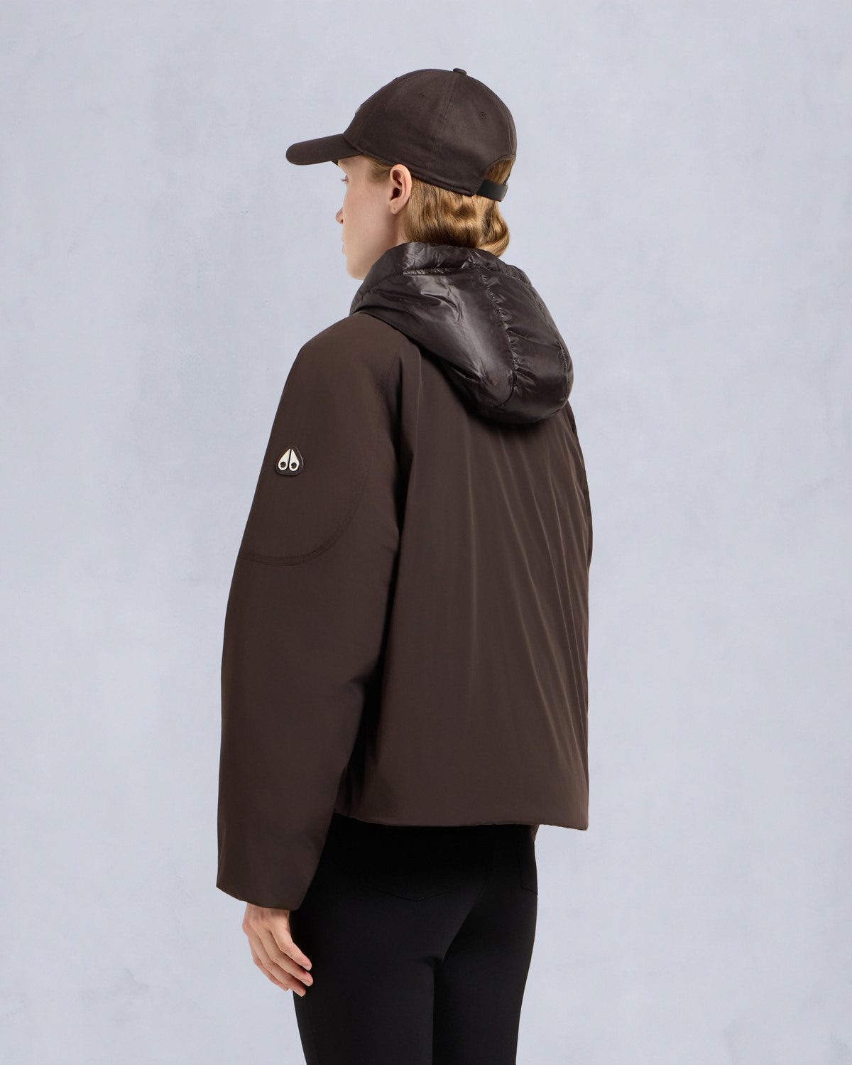 TEGAN BOMBER JACKET-ESPRESSO