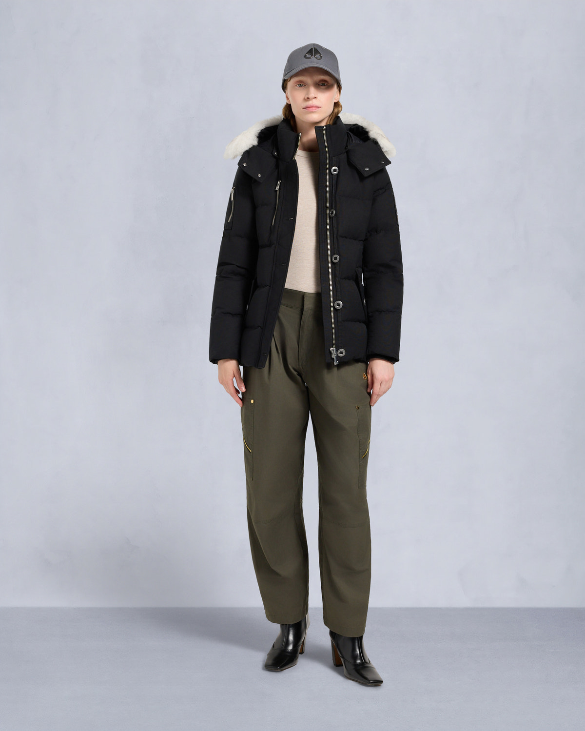 ORIGINAL 3Q JACKET-BLACK/NATURAL