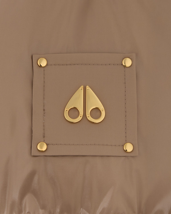 MOONSTONE PUFFER JACKET-CHAMPAGNE