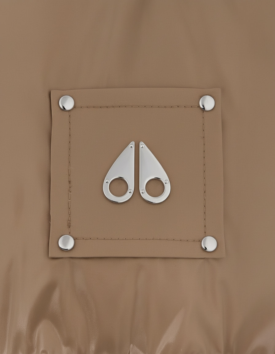 MOONSTONE PUFFER JACKET-CHAMPAGNE