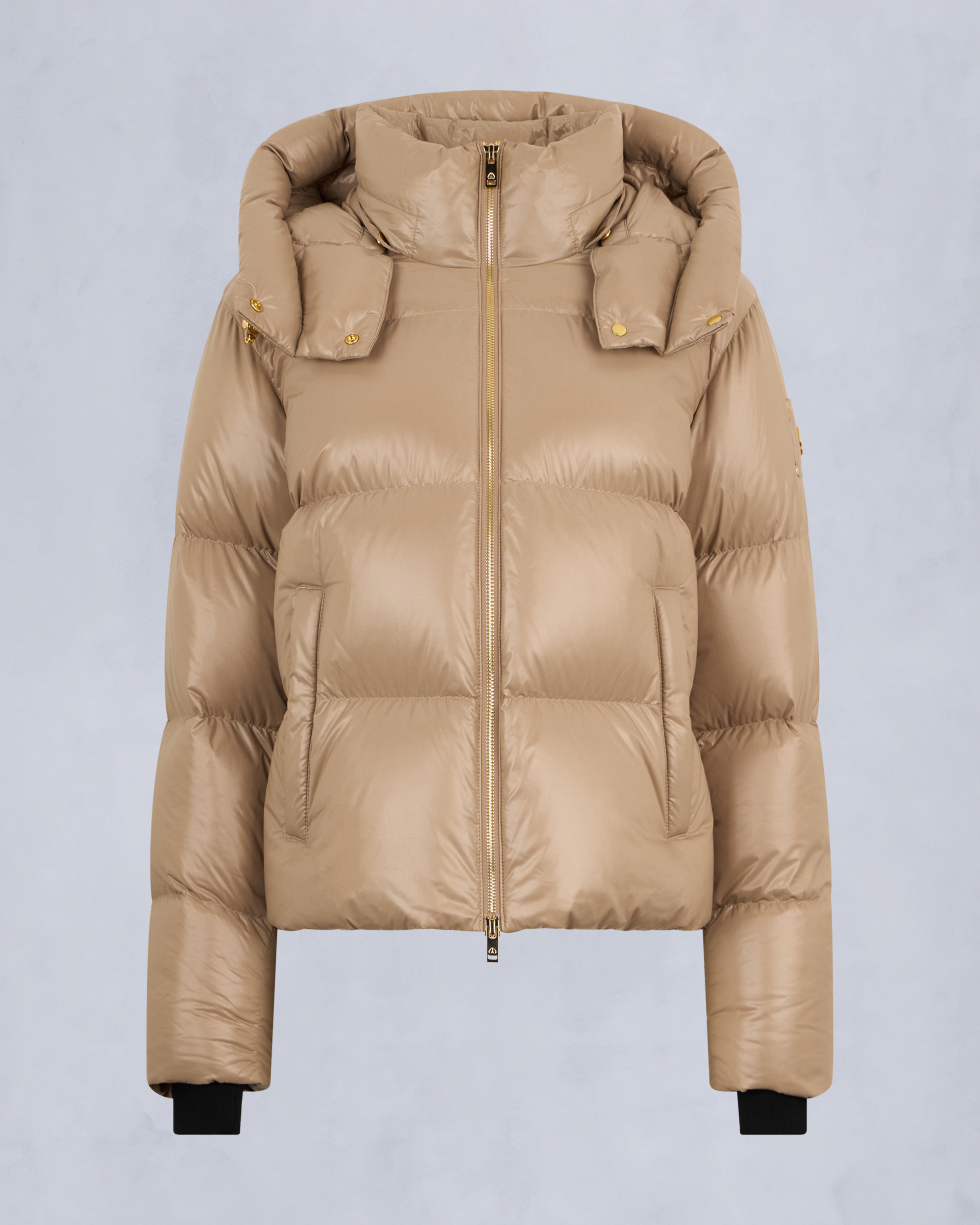 MOONSTONE PUFFER JACKET-CHAMPAGNE