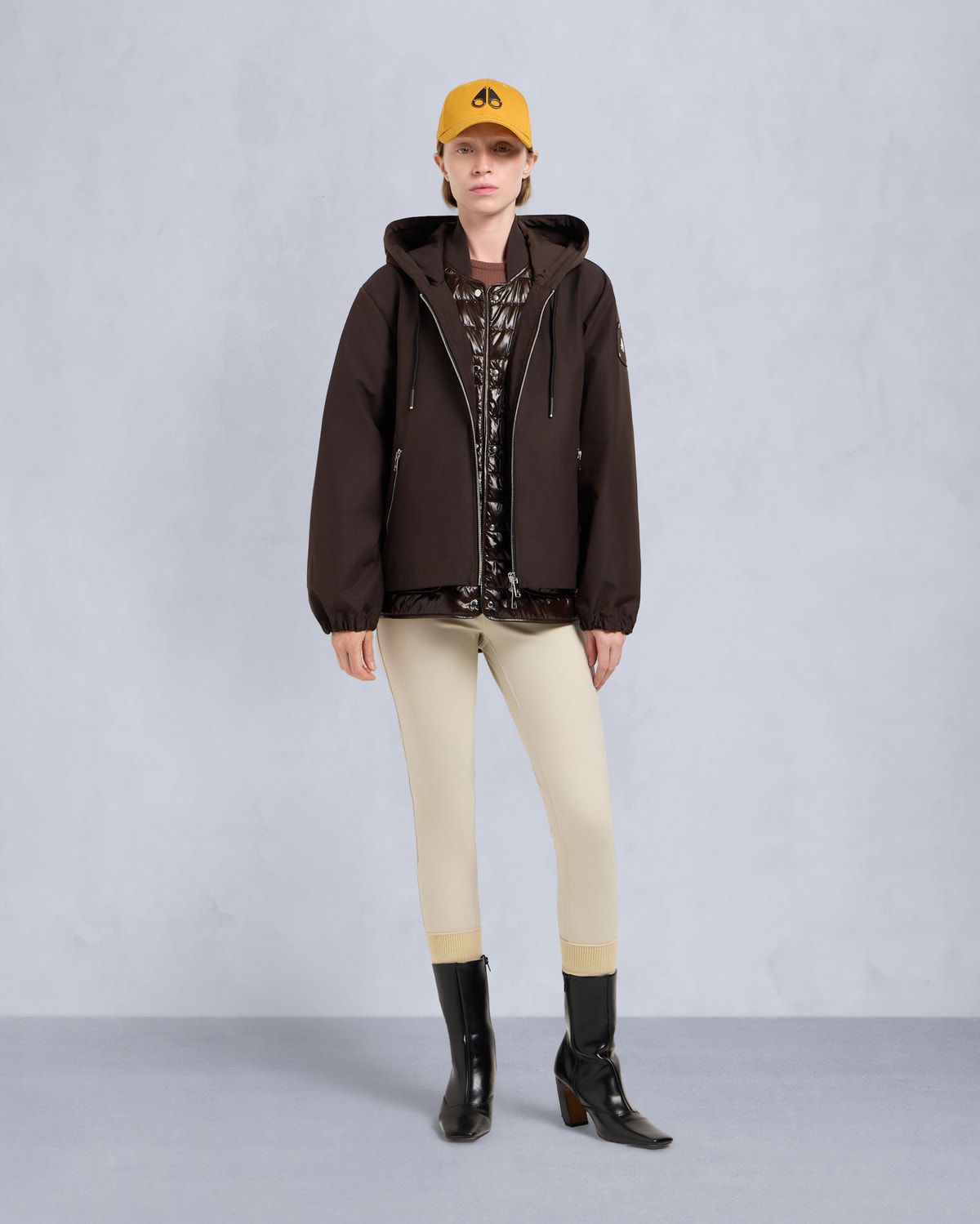 EDEN 3-IN-1 JACKET-ESPRESSO/BUTTERSCOTCH PLAID