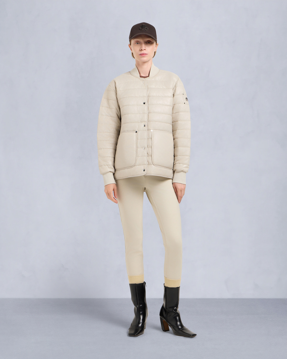 EDEN LINER JACKET-ALABASTER