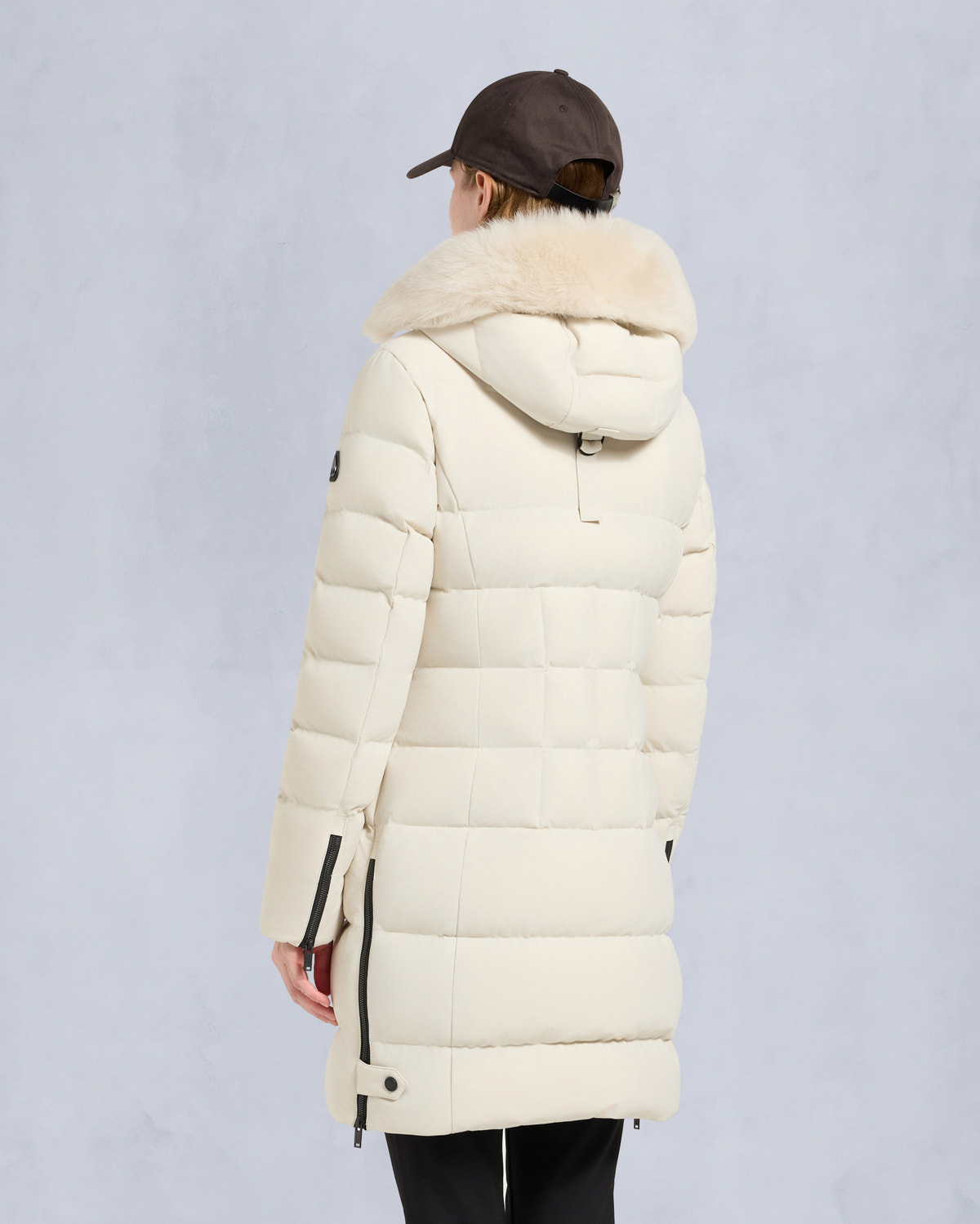 NYLUXE WATERSHED 3 PARKA-ALABASTER