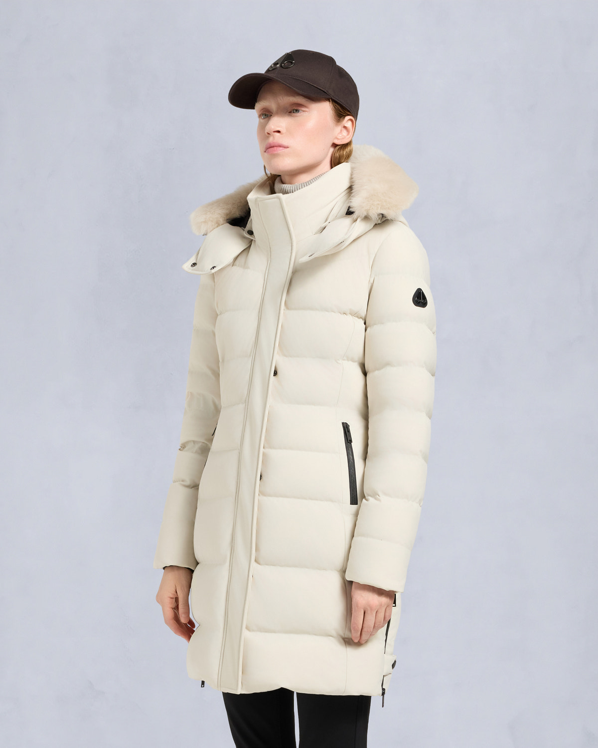 NYLUXE WATERSHED 3 PARKA-ALABASTER
