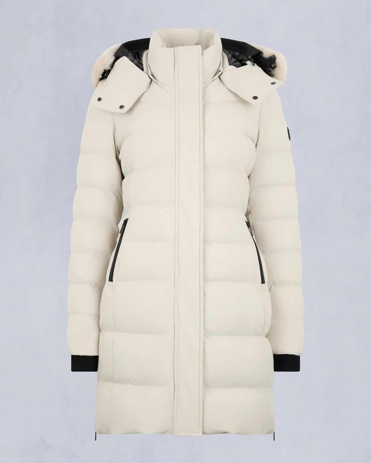 NYLUXE WATERSHED 3 PARKA-ALABASTER