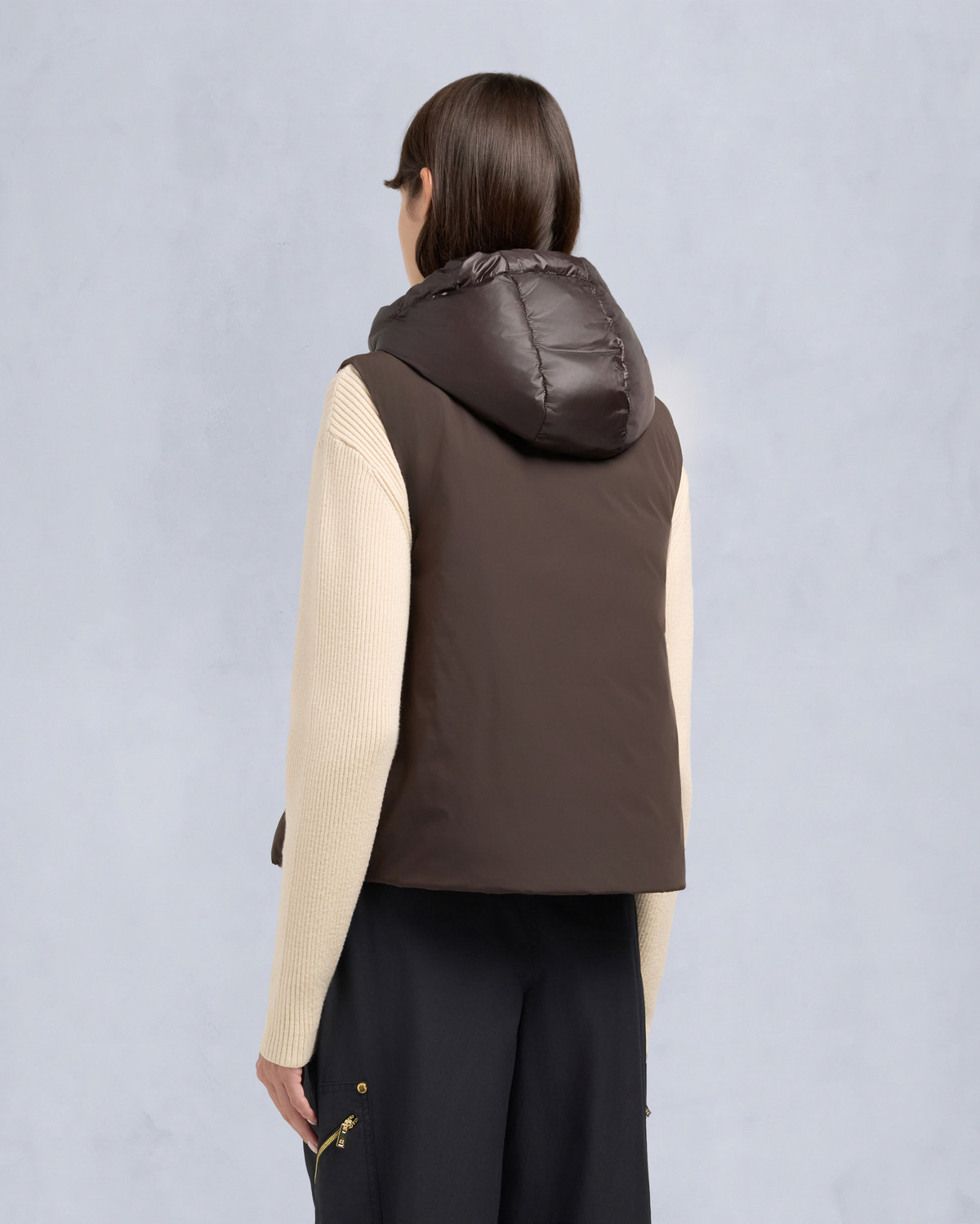 TEGAN VEST-ESPRESSO