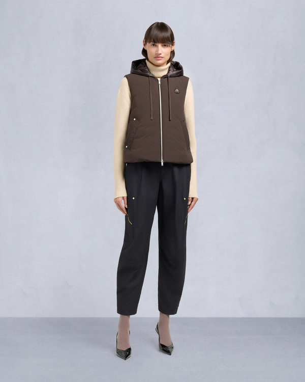 TEGAN VEST-ESPRESSO