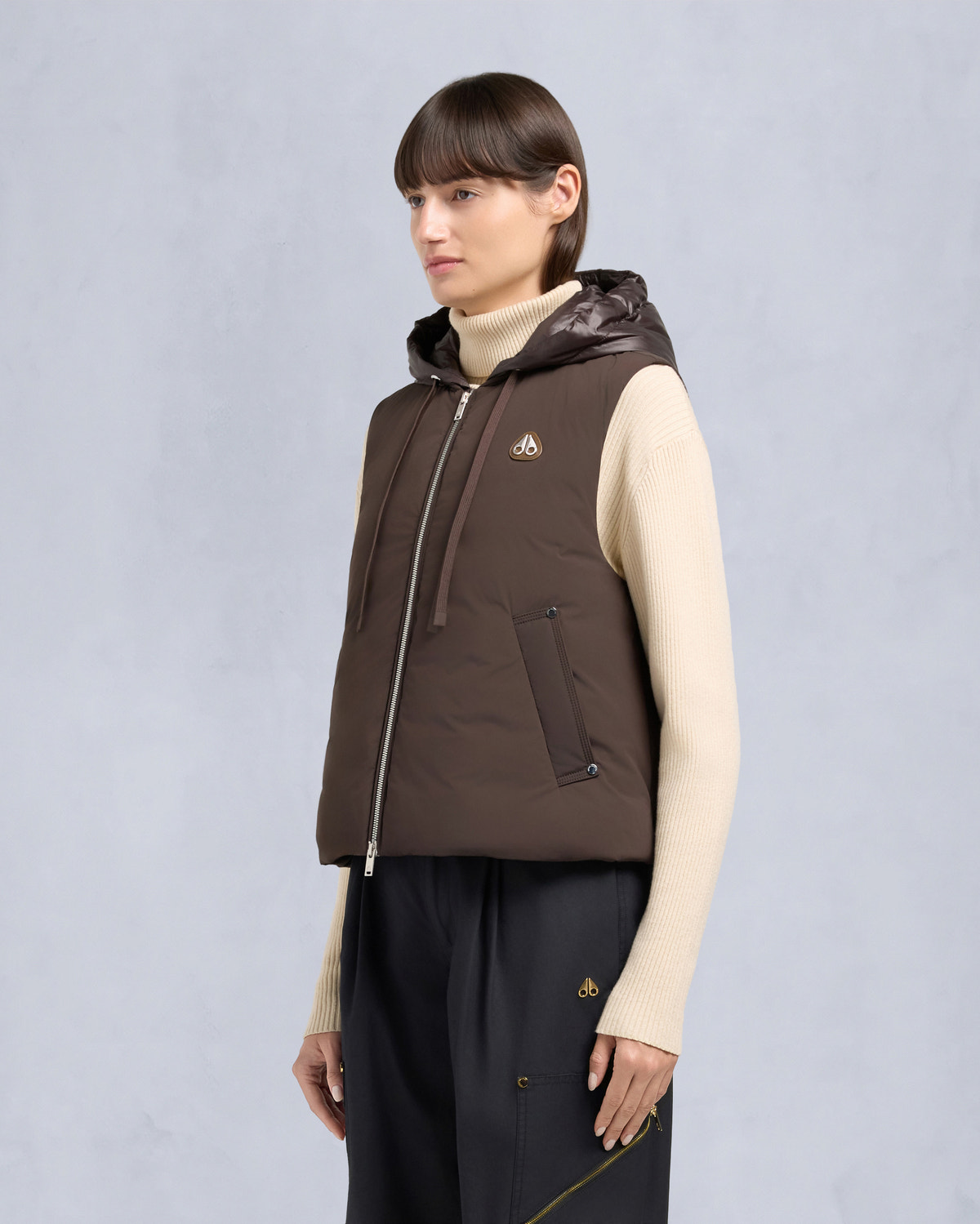 TEGAN VEST-ESPRESSO