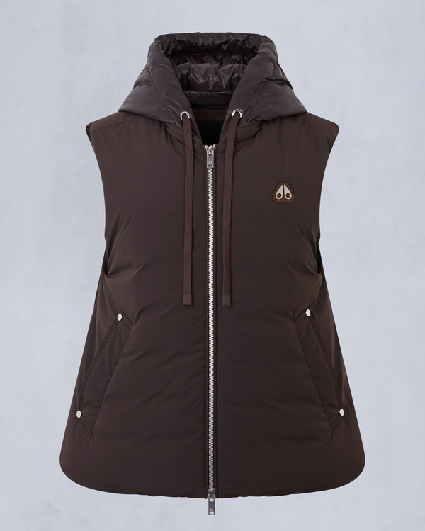 TEGAN VEST-ESPRESSO