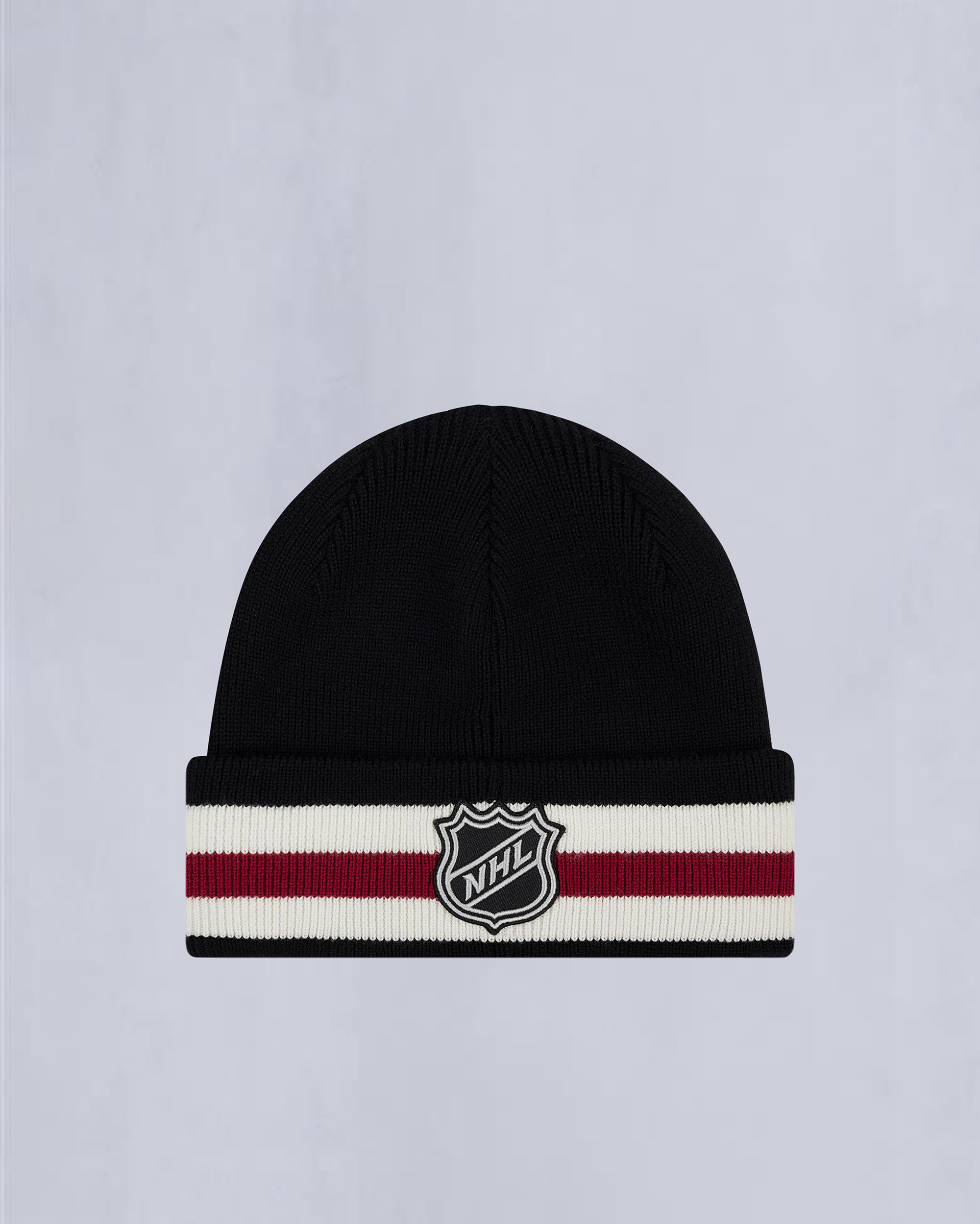 BONNET NHL X MOOSE KNUCKLES-NOIR/SUMAC/OS