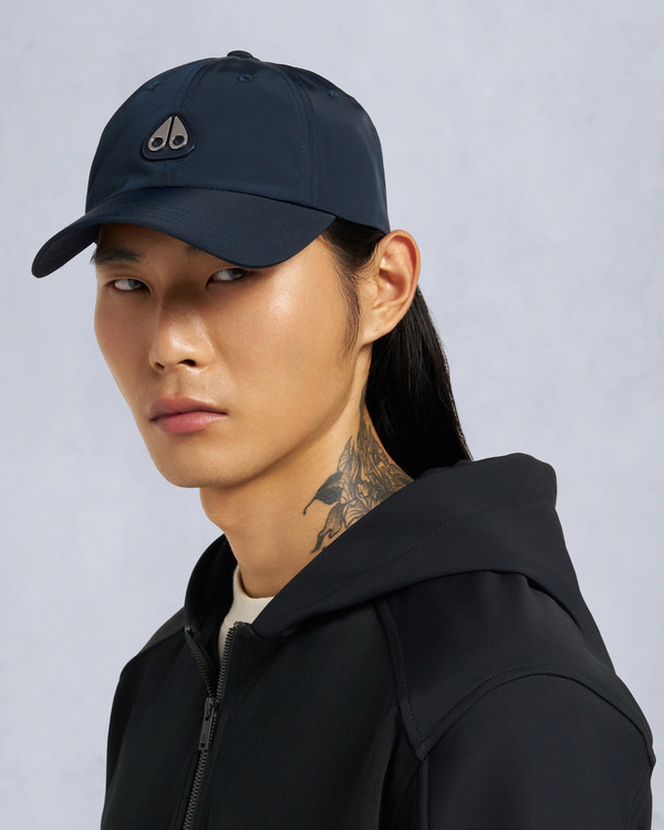 CRESCENT LOGO CAP-NAVY