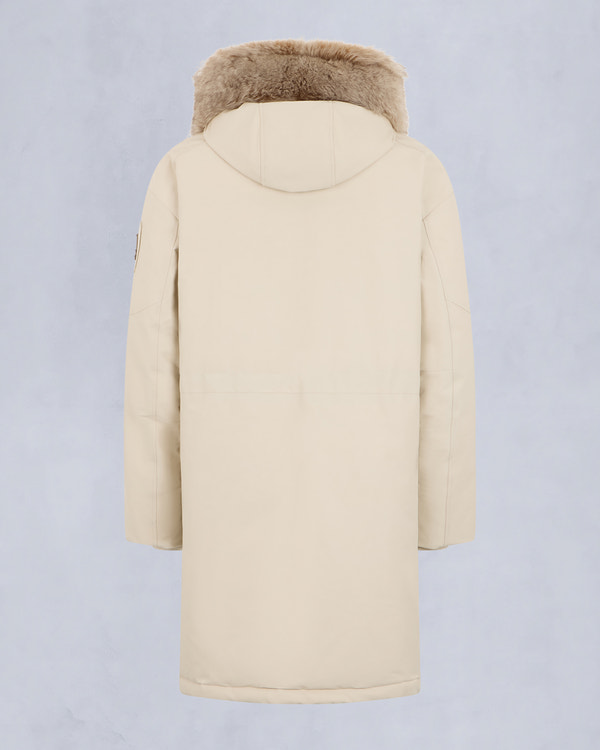 ORIGINAL DAWSON SHEARLING PARKA-ALABASTER/BRONZE