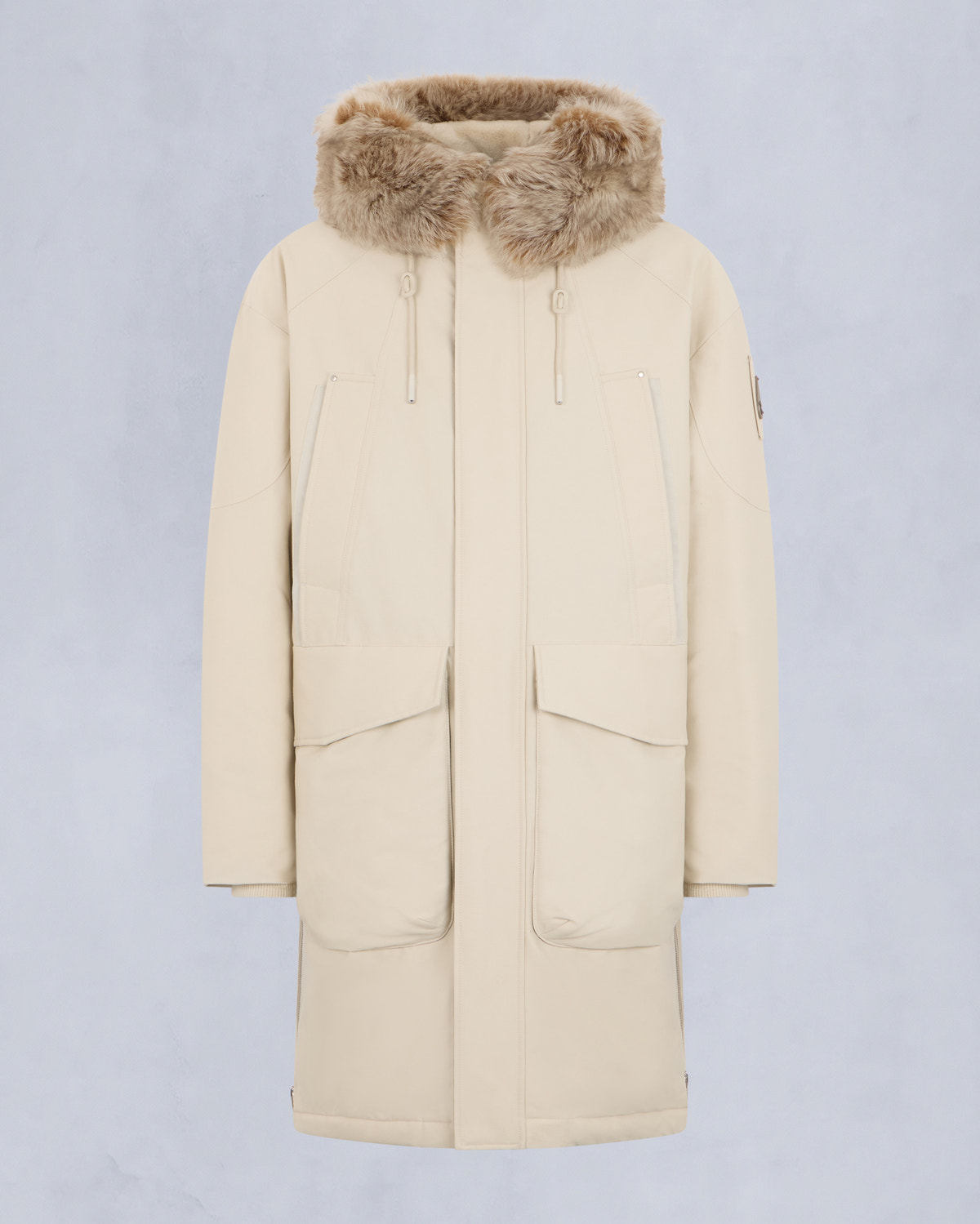 ORIGINAL DAWSON SHEARLING PARKA-ALABASTER/BRONZE