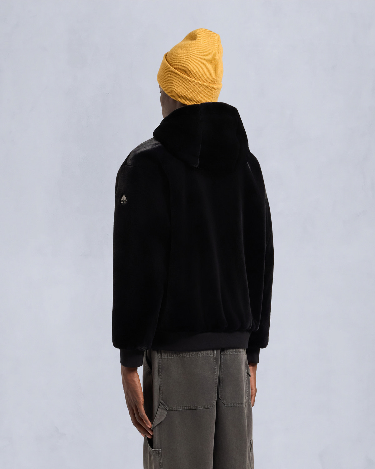 ROLAND REVERSIBLE BUNNY-BLACK