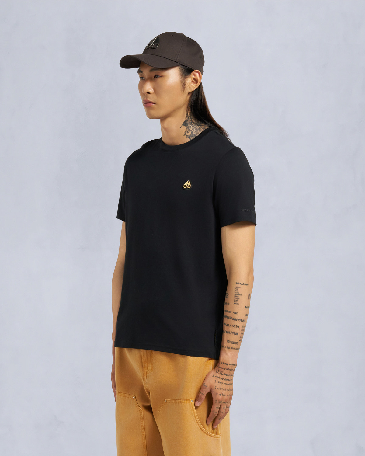 GOLD SERIES T-SHIRT CRESCENT -BLACK