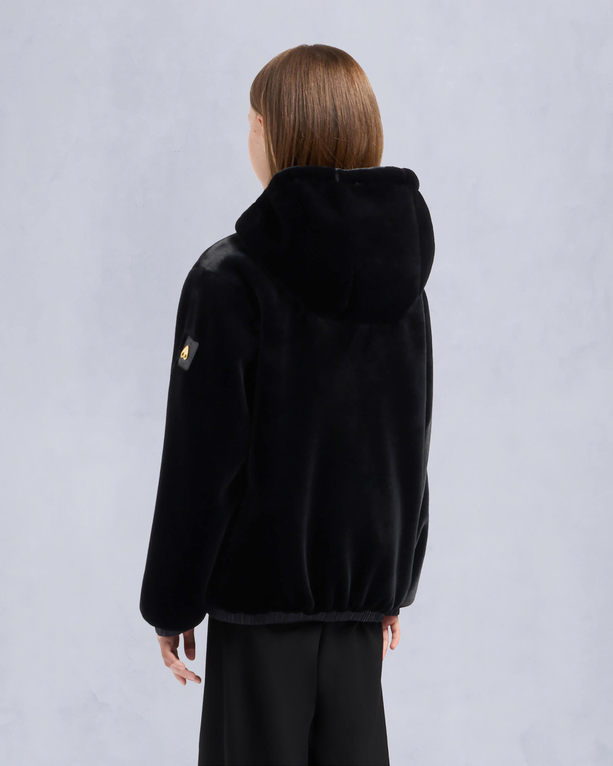 Moose Knuckles - M13US624G - Kids Unisex Gold Series Simcoe Reversible Bunny - KIDS - Black - Back