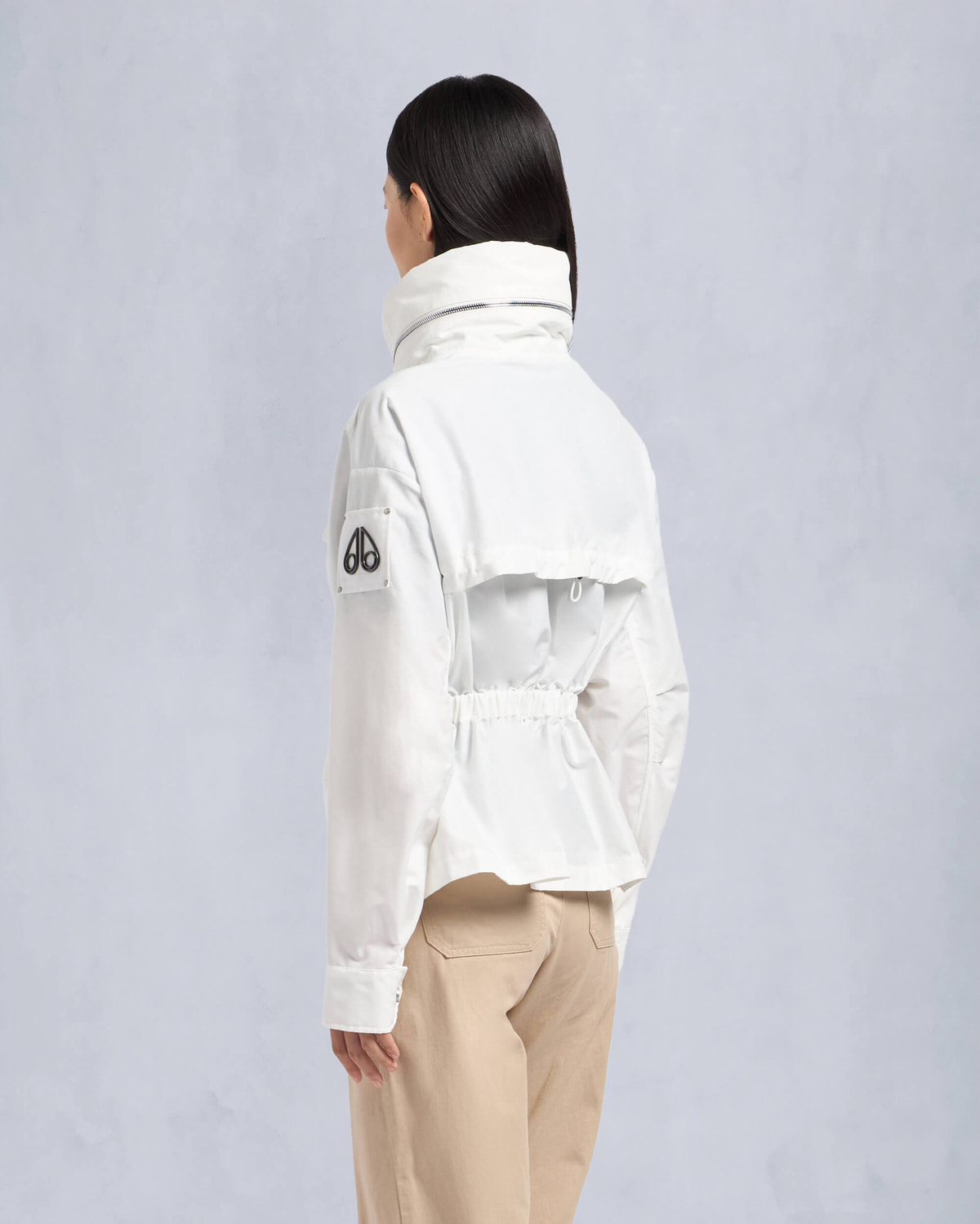 Moose Knuckles - M14LJ146 - Marien Jacket - WOMENS - Plaster - Back