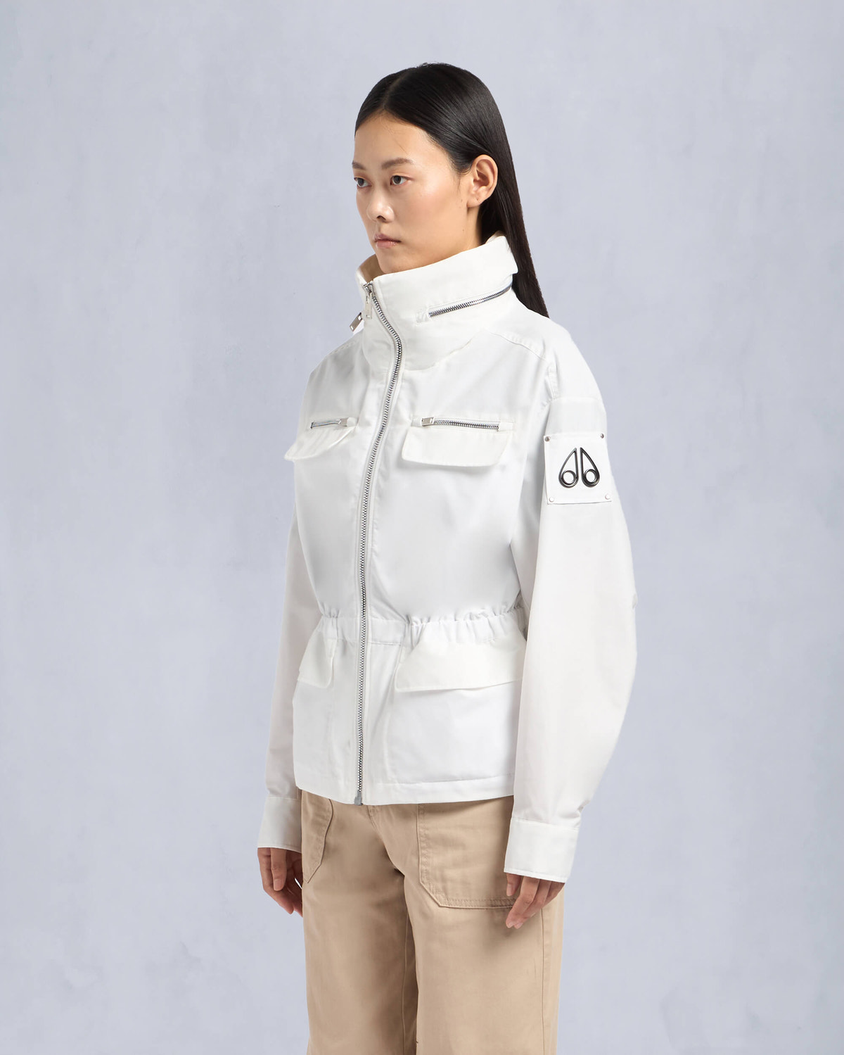 Moose Knuckles - M14LJ146 - Marien Jacket - WOMENS - Plaster - Front