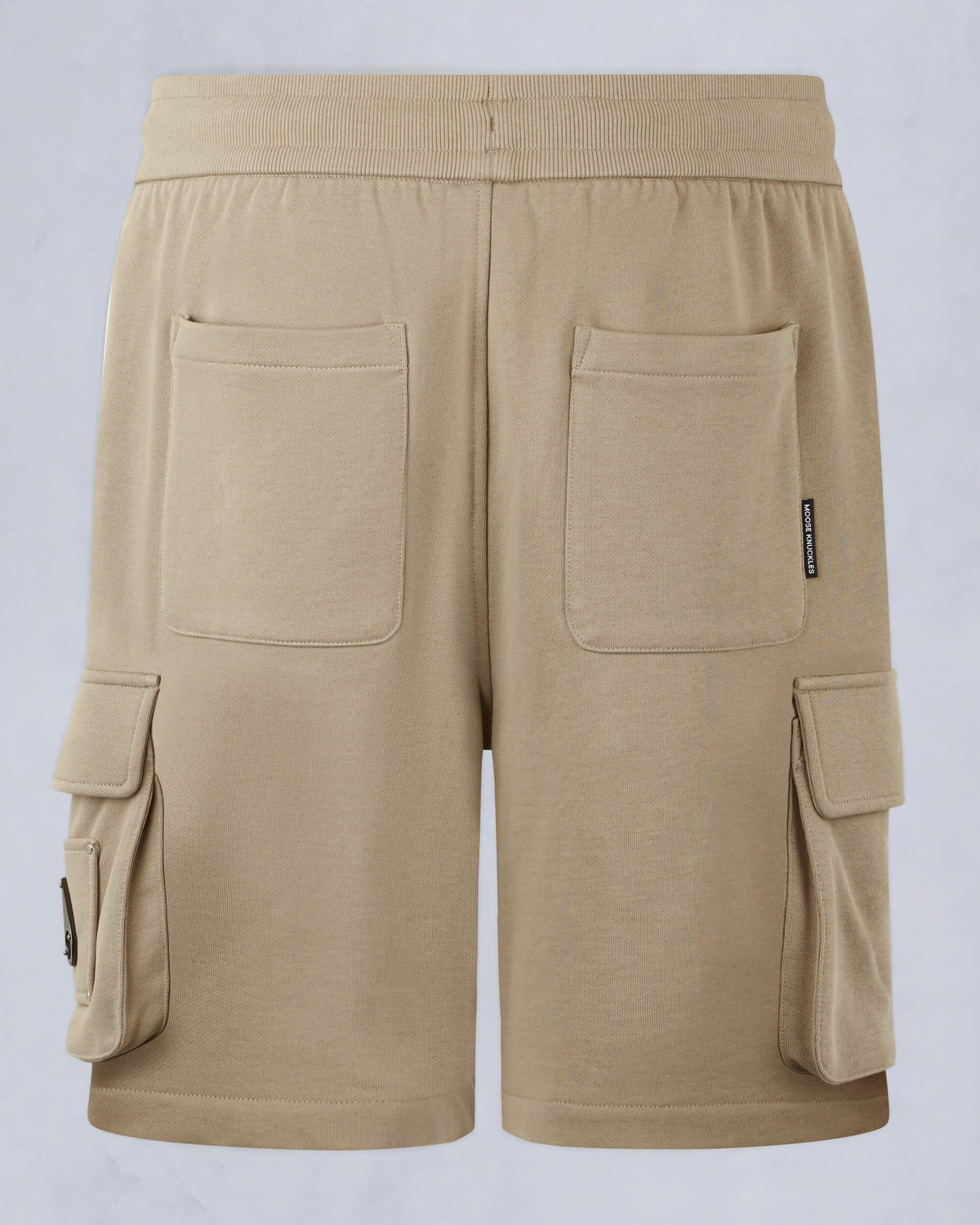 Moose Knuckles Mens Hartsfield Cargo Shorts Dusk M14MR794 Detail2