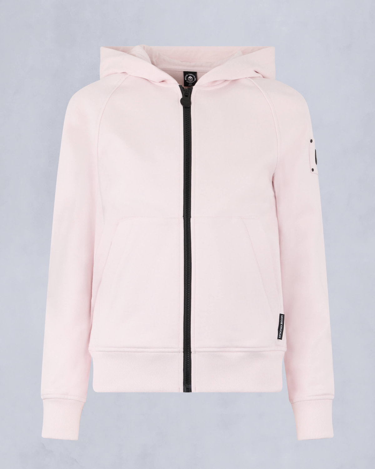Moose Knuckles Kids Kids Unisex Hartsfield Zip Hoodie Heaven M14US634 - GM