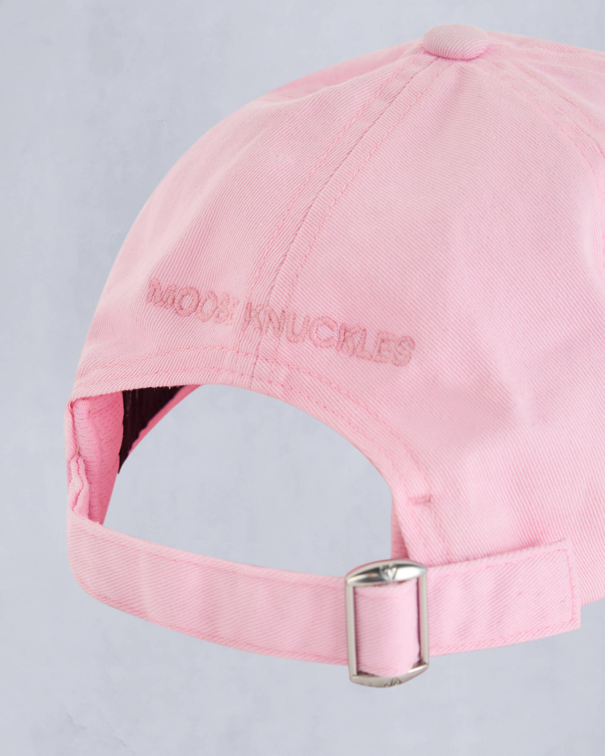 Moose Knuckles Accessories Elbert Logo Baseball Cap ROSE M15LA507 Back