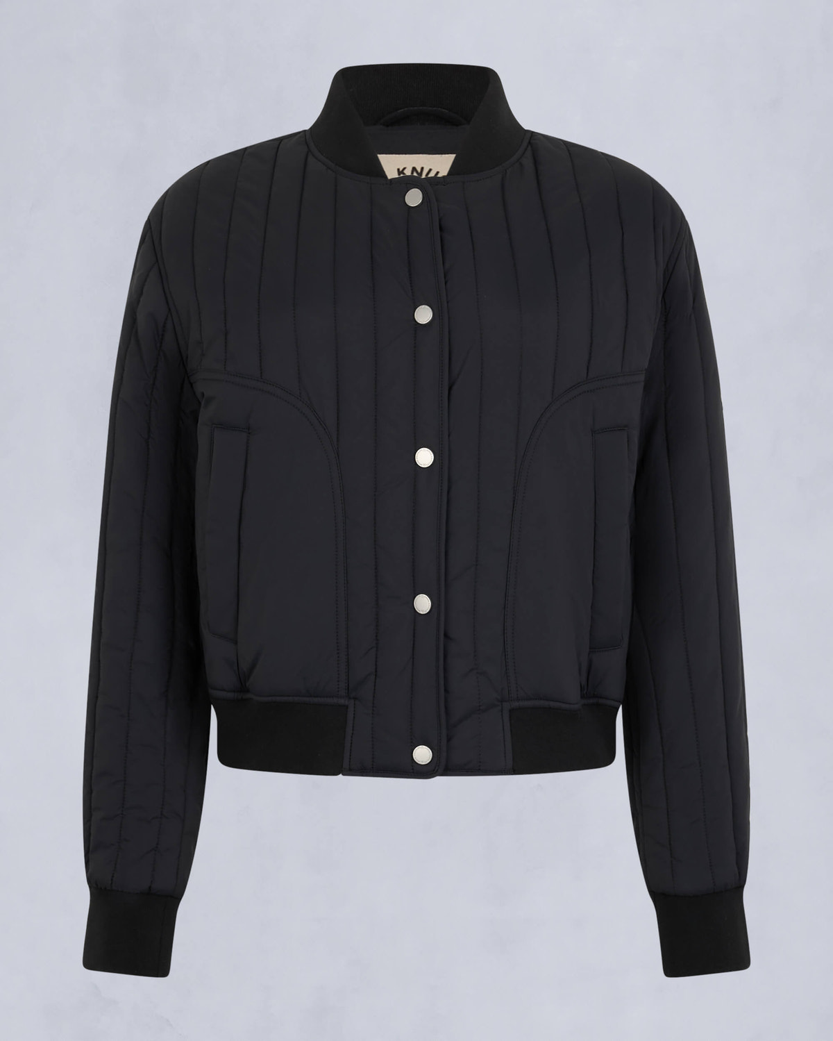 Moose Knuckles Womens Fairhaven Bomber Jacket Black M15LB020 - GM