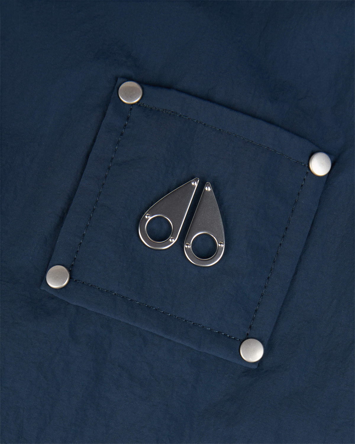 Moose Knuckles Womens Landsdowne Windbreaker Navy M15LJ107 Detail1