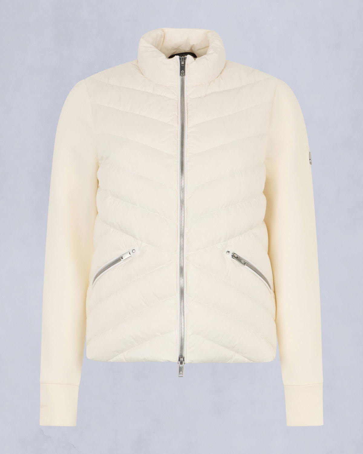 Moose Knuckles Womens Air Down Beaconsfield Hybrid Jacket Plaster M15LJ153 - GM
