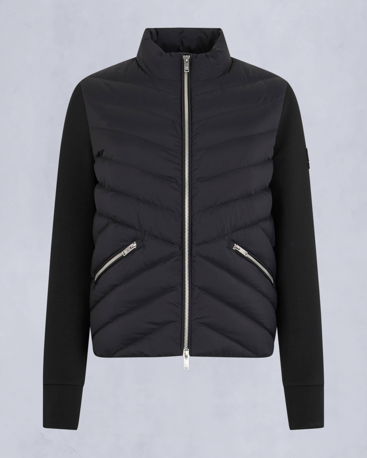 Moose Knuckles Womens Air Down Beaconsfield Hybrid Jacket Black M15LJ153 - GM