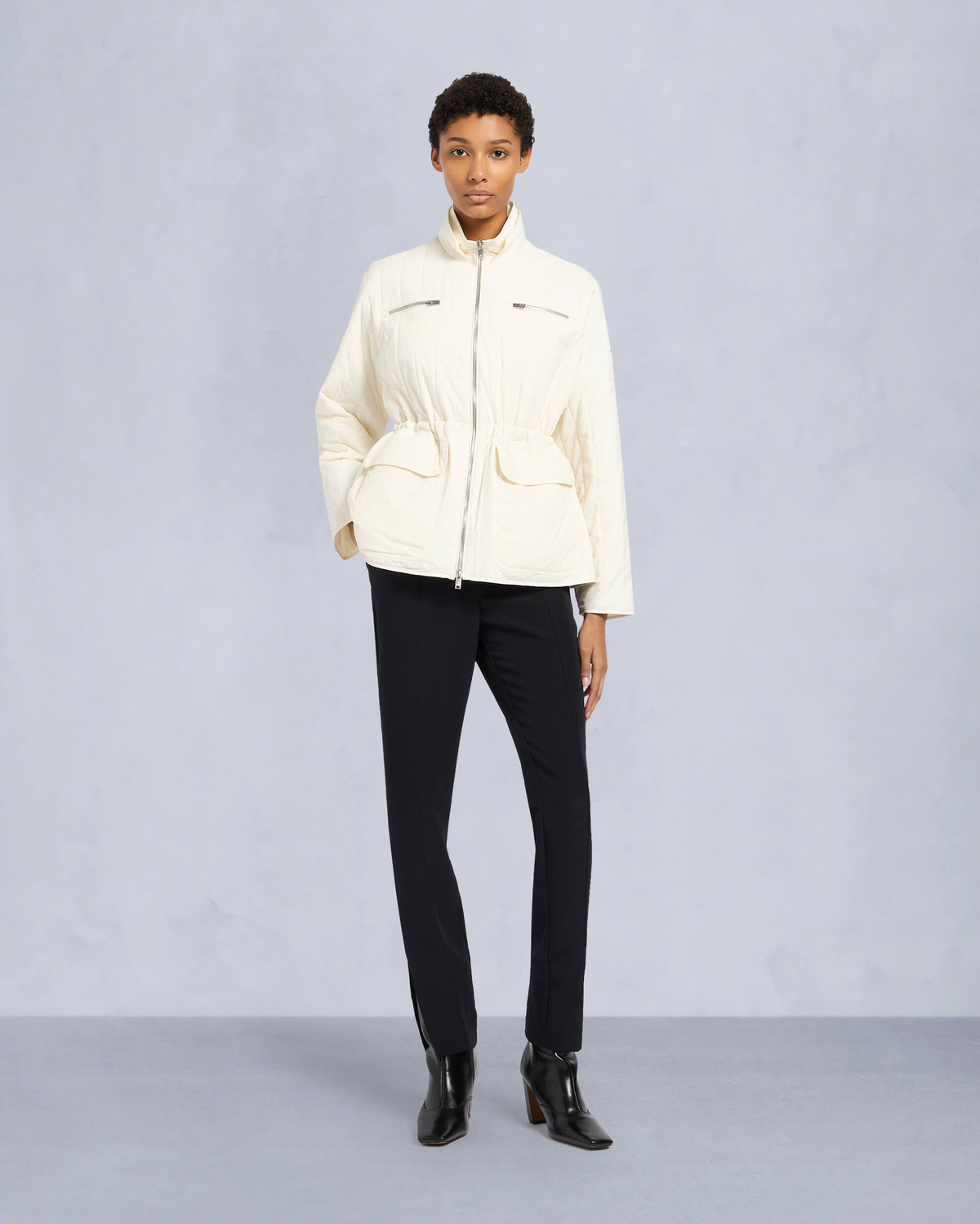 Moose Knuckles Womens Lakeshore Jacket Plaster M15LJ156 Front Category