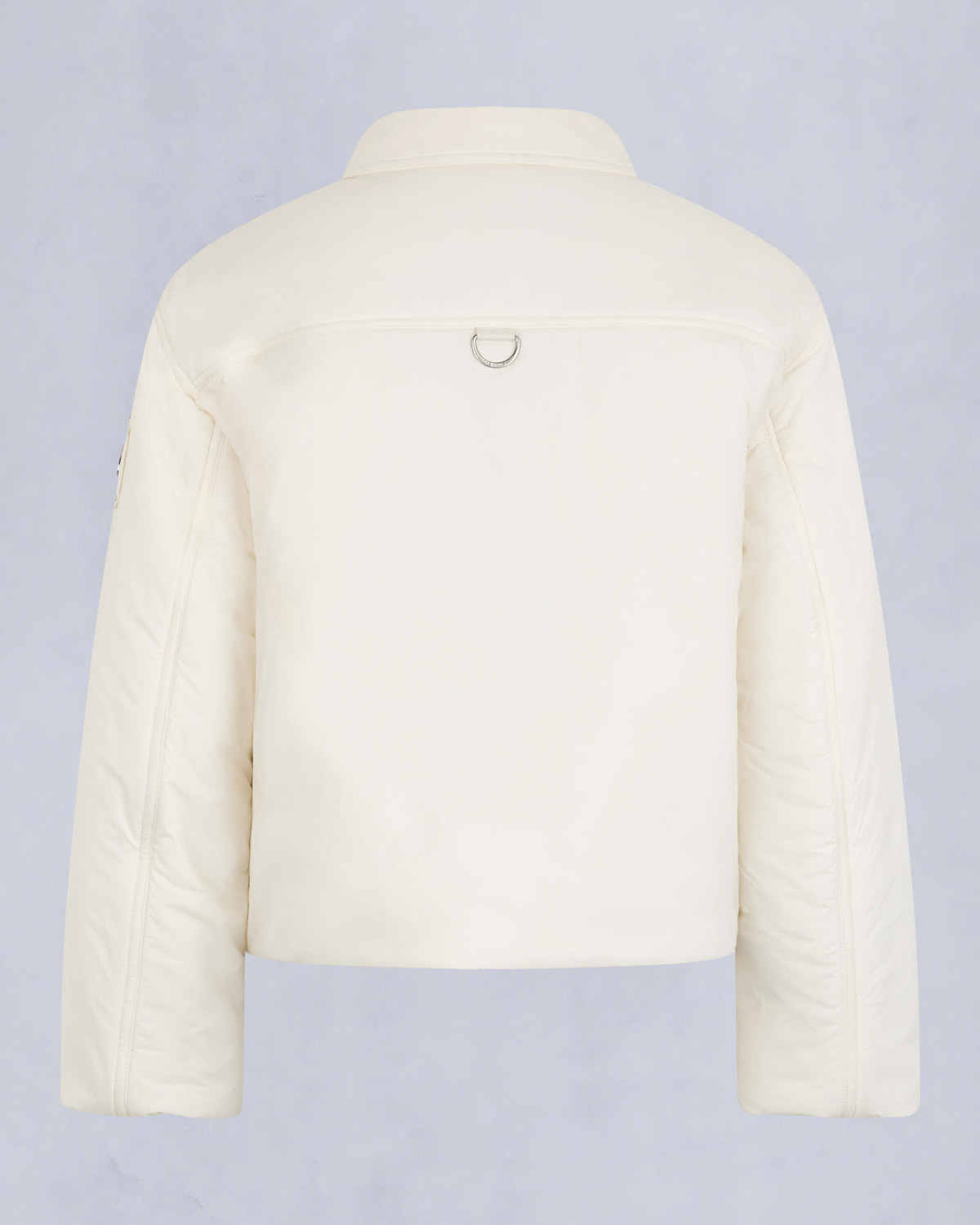 Moose Knuckles Womens Jolicoeur Shirt Jacket Plaster M15LJ182 Detail2