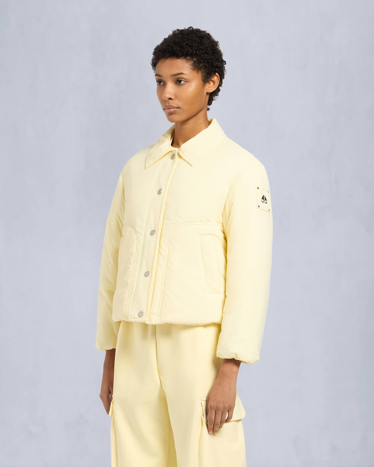 Moose Knuckles Womens Jolicoeur Shirt Jacket BEAM M15LJ182 Front