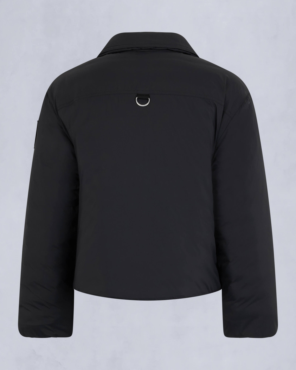 Moose Knuckles Womens Jolicoeur Shirt Jacket Black M15LJ182 Detail2