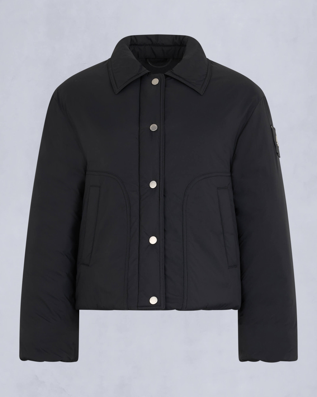 Moose Knuckles Womens Jolicoeur Shirt Jacket Black M15LJ182 - GM