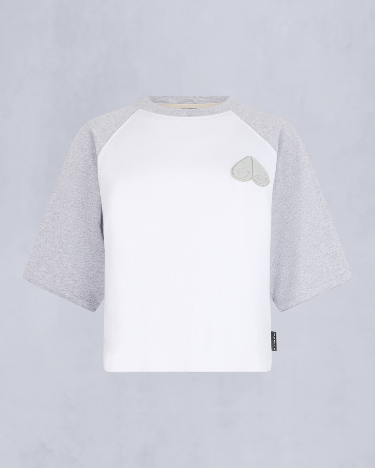Moose Knuckles Womens Feel Good Lost T-Shirt MILKYWAY/GREY MELANGE M15LT713 - GM