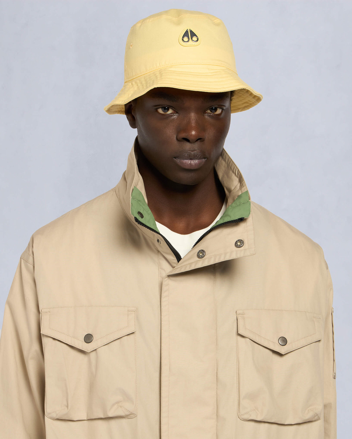 Moose Knuckles Accessories Centerville Bucket Hat BEAM M15MA538 Front Category