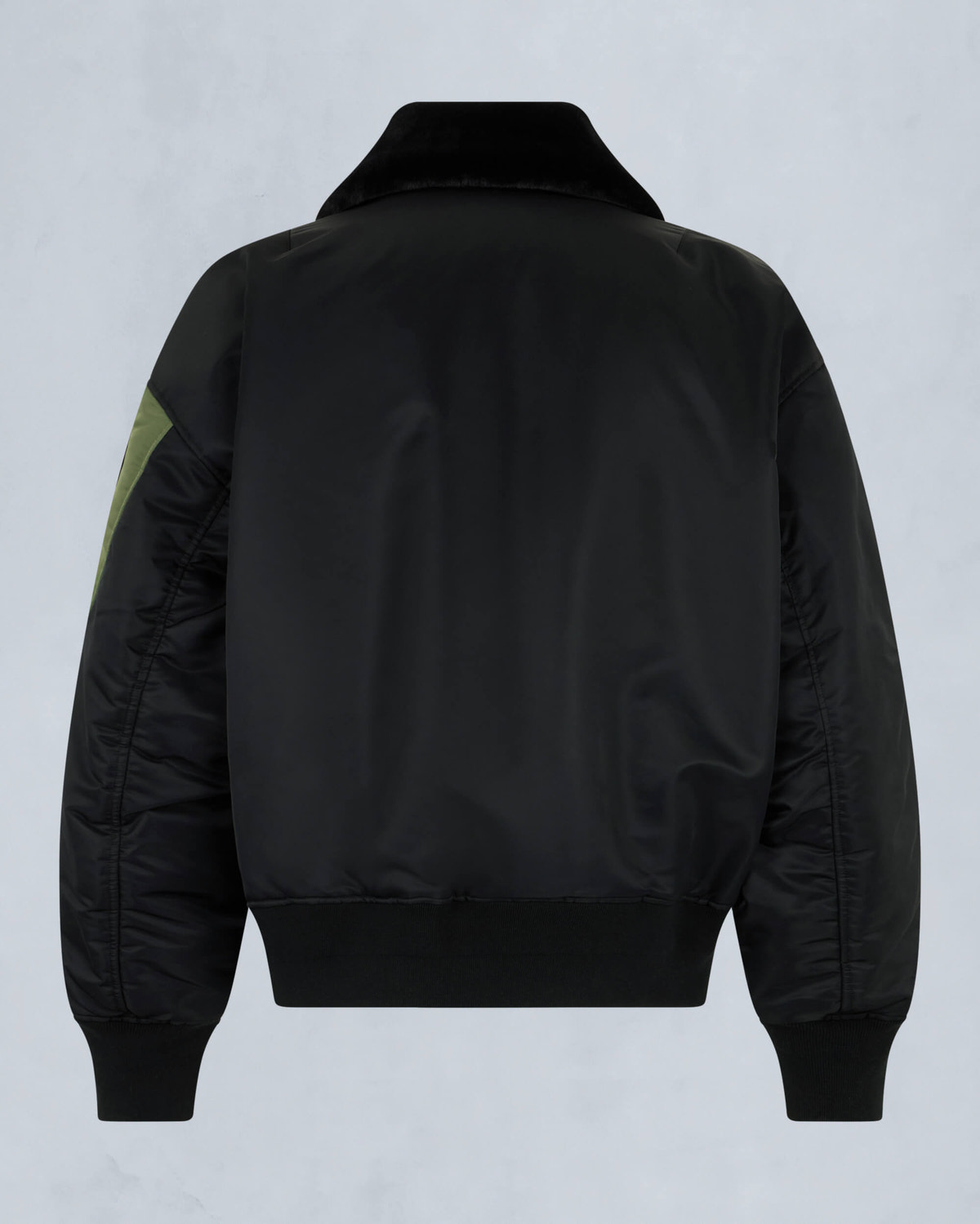 Moose Knuckles Mens Ludo Bomber Jacket Black M15MB051 Detail2