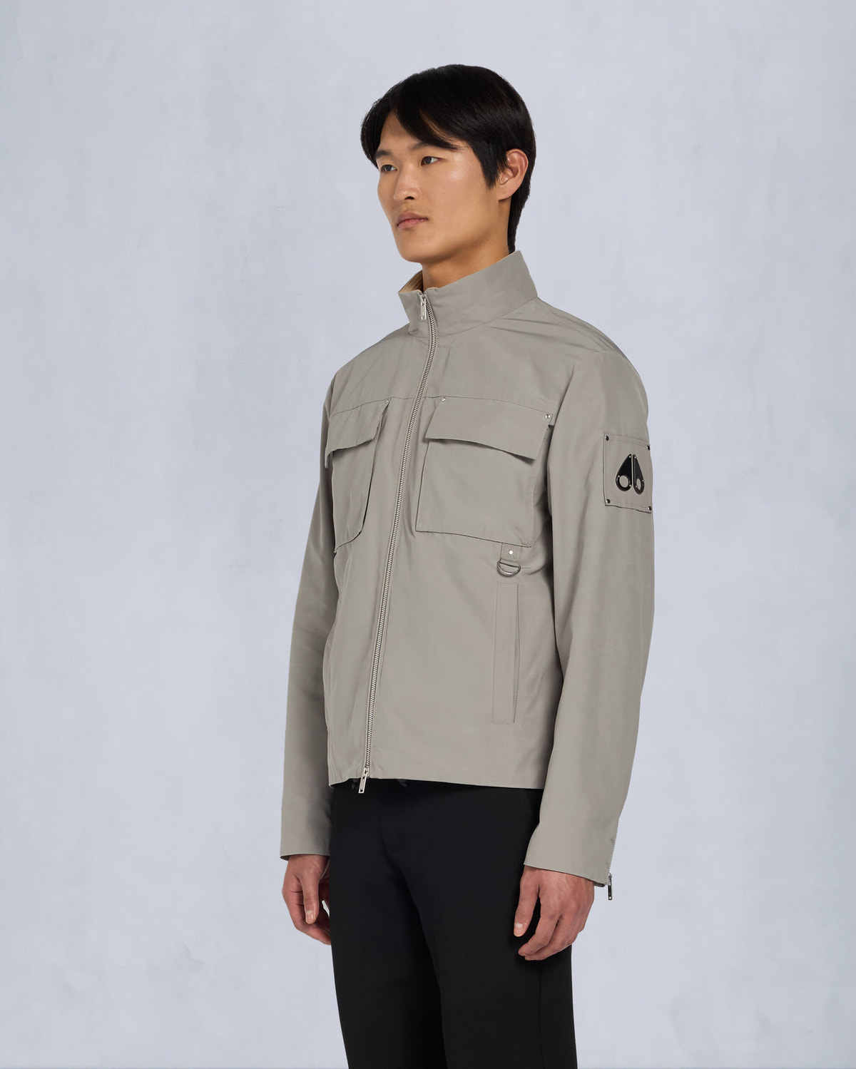 Moose Knuckles Mens Onyx Maxwell Jacket Dusk M15MJ102 Front