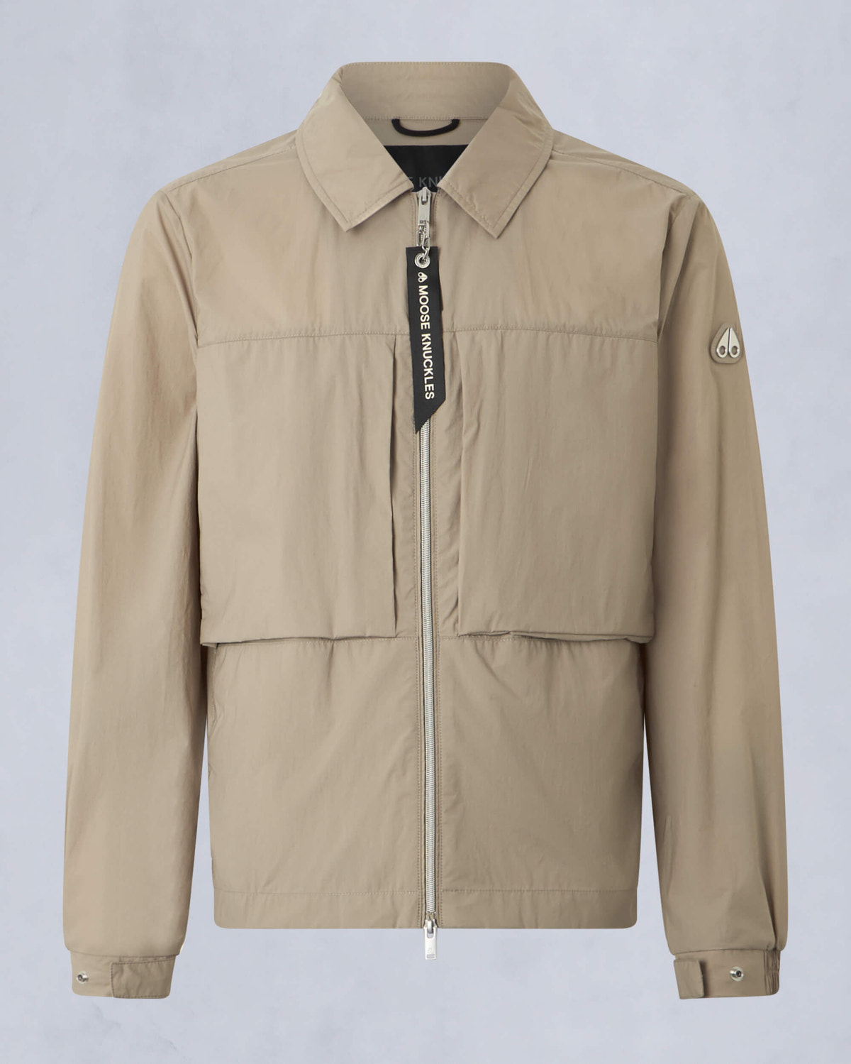 Moose Knuckles Mens Waverly Shirt Jacket Dusk M15MJ116 - GM