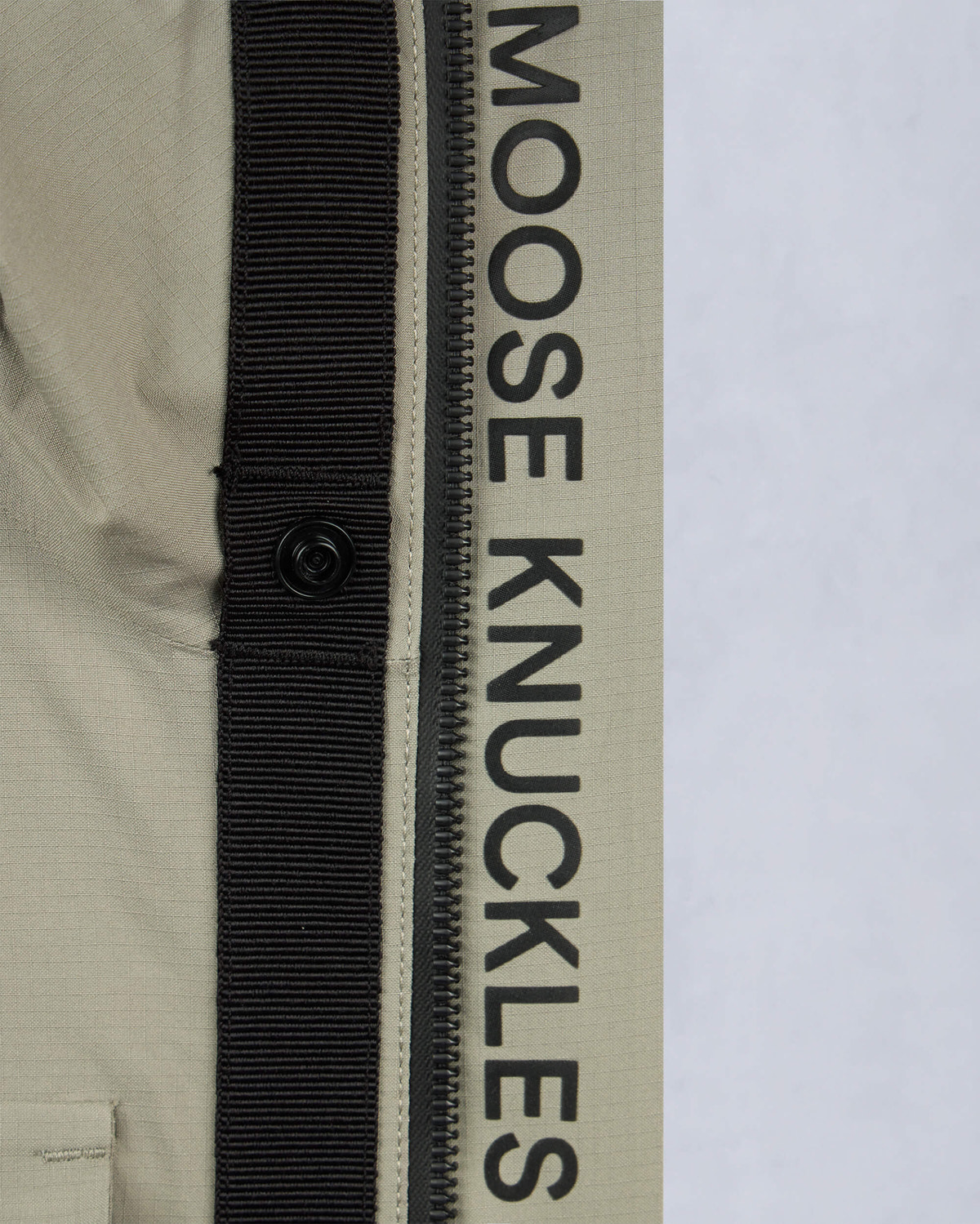 Moose Knuckles Mens Mansfield Rain Jacket Dusk M15MJ147 Detail1