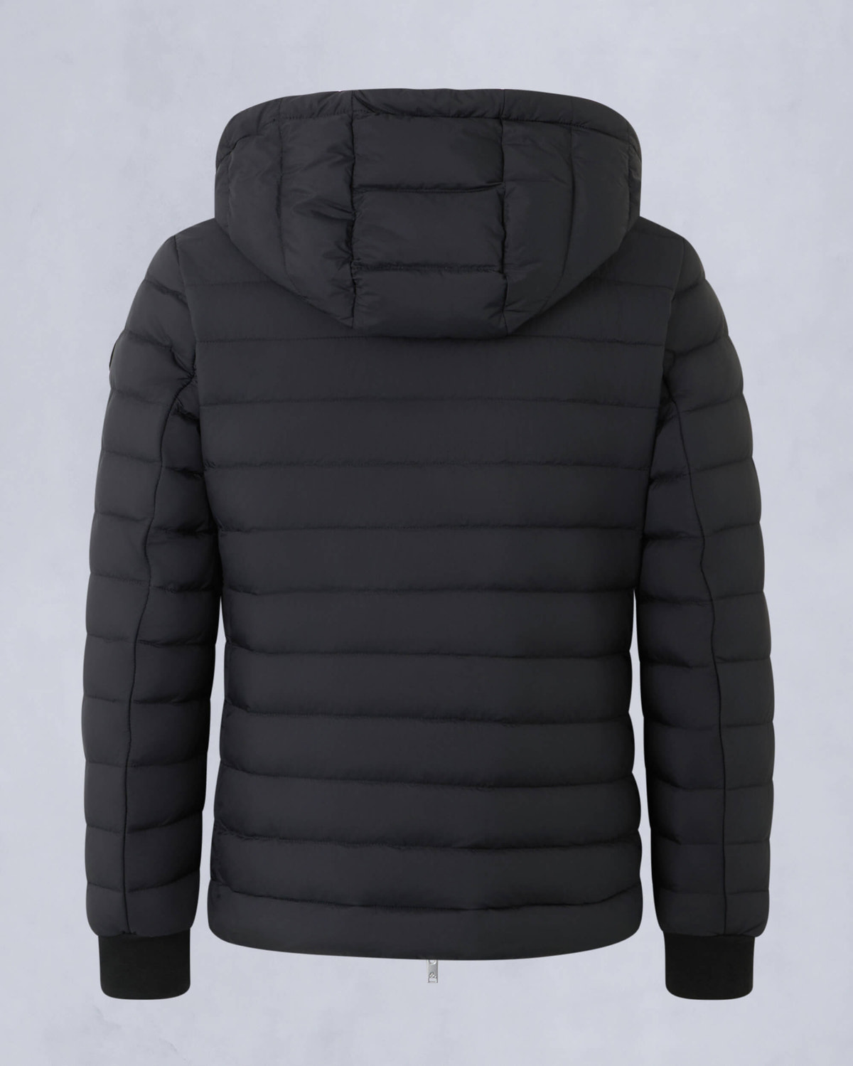 Moose Knuckles Mens Gregoire Air Down Jacket Black M15MJ149 Detail2