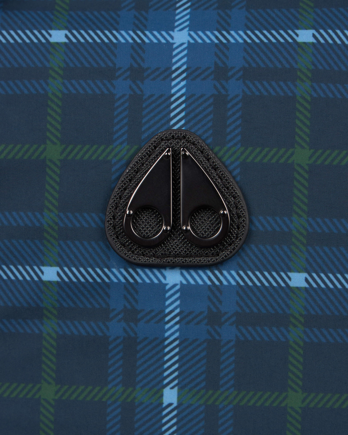 Moose Knuckles Mens Montagne Windbreaker NAVY PLAID M15MJ163 Detail1
