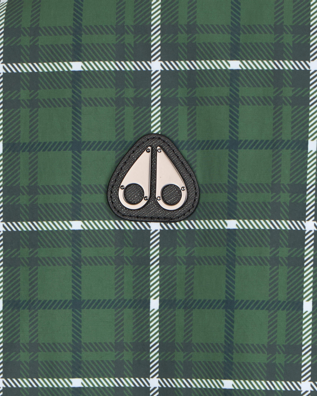 Moose Knuckles Mens Montagne Windbreaker GREEN PLAID M15MJ163 Detail1
