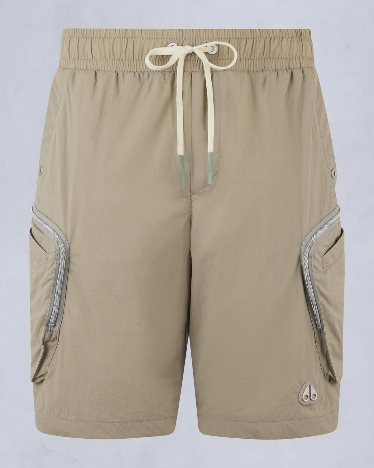 Moose Knuckles Mens Tristan Crinkle Drawstring Shorts Dusk M15MR755 - GM