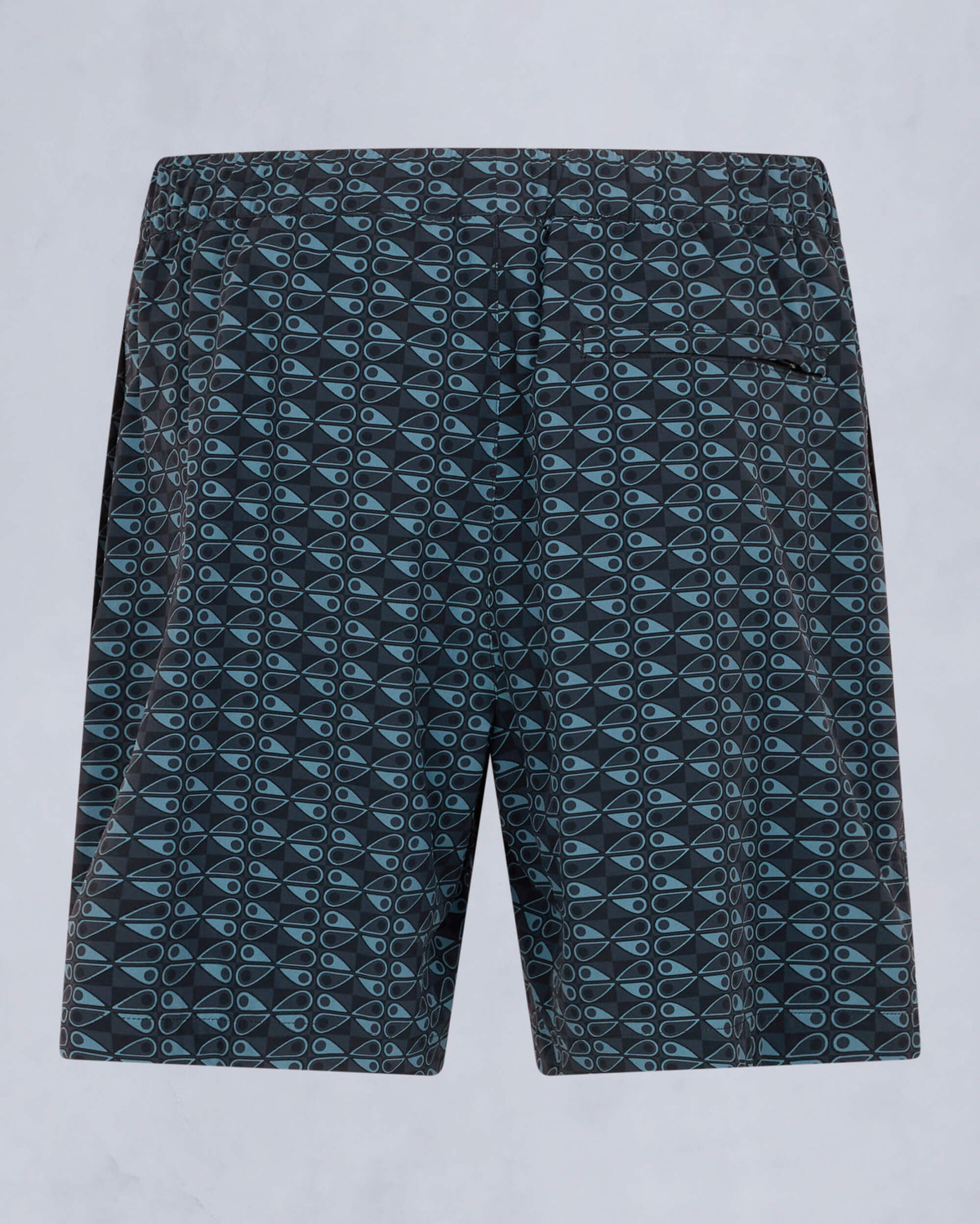 Moose Knuckles Mens Hide and Swim Shorts NAVY COMBO M15MR756H Detail2