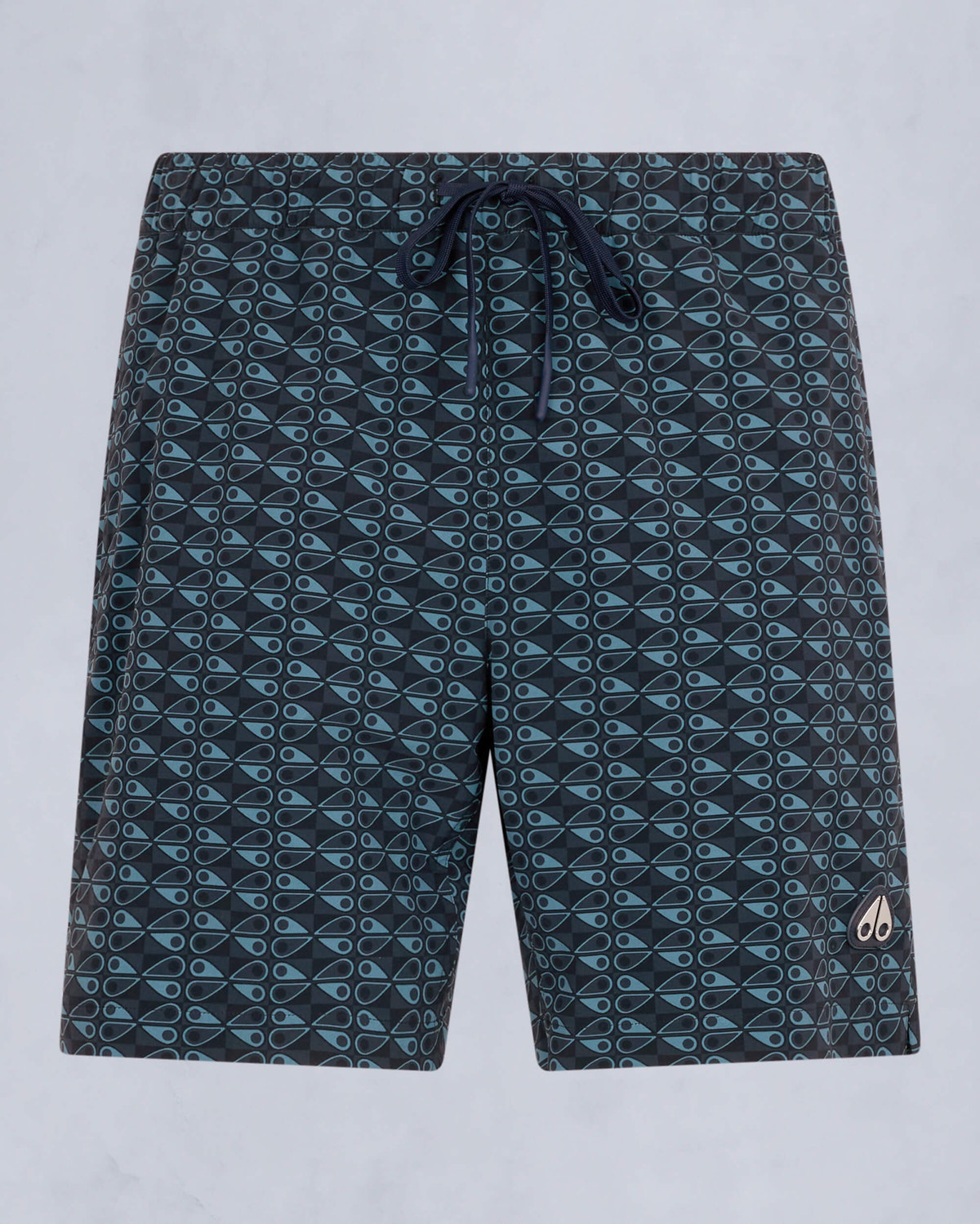Moose Knuckles Mens Hide and Swim Shorts NAVY COMBO M15MR756H - GM